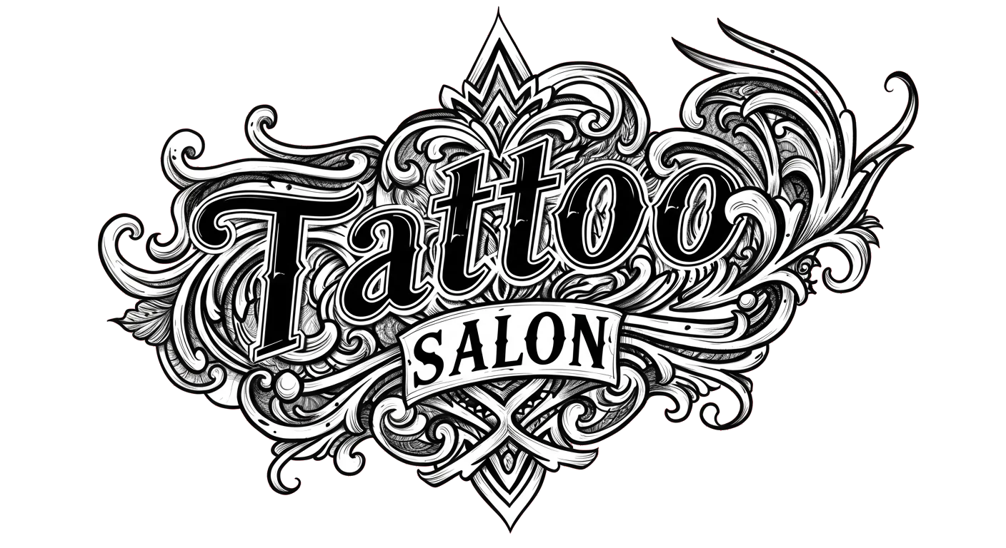 tattoo salon logo